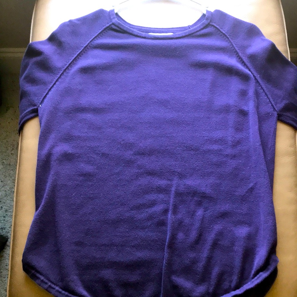 Purple Kim Rogers sweater